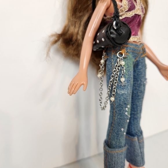 Bratz Funk Out Fianna Doll Vintage Y2K Clothes Outfit Purse Shoes Parts Project - Picture 5 of 10